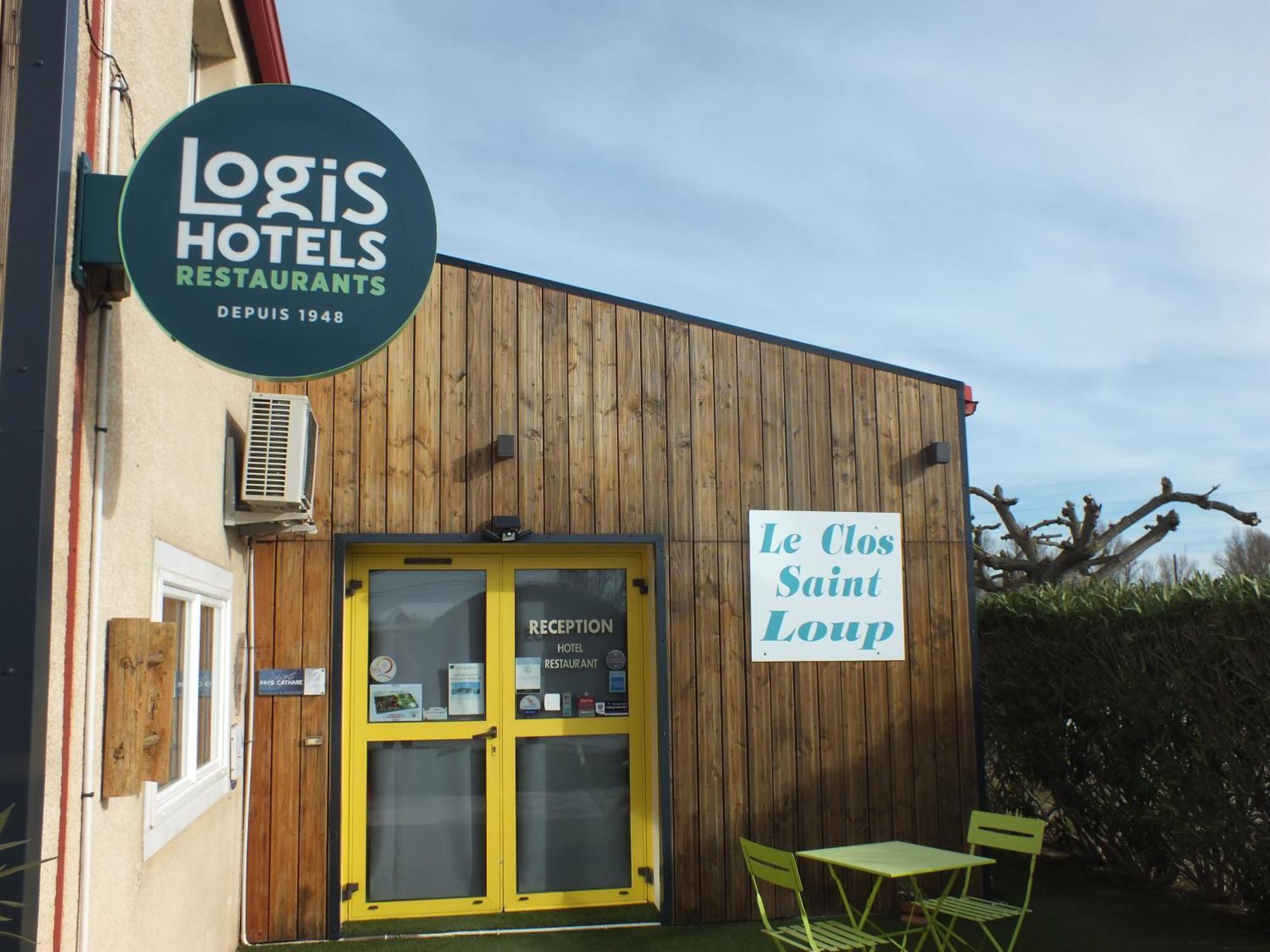 Logis Hotel Restaurant Le Clos Saint Loup Bram エクステリア 写真