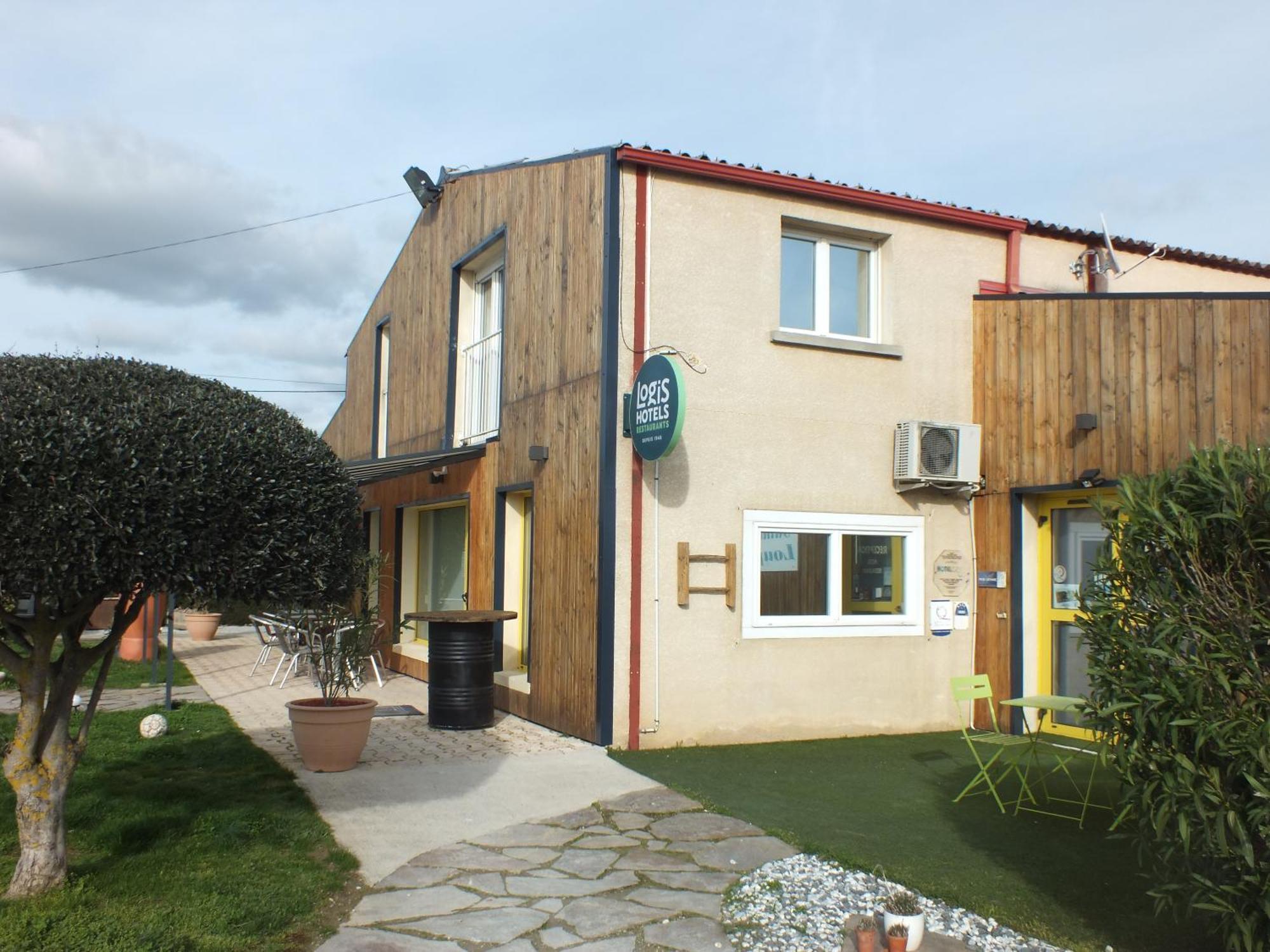 Logis Hotel Restaurant Le Clos Saint Loup Bram エクステリア 写真